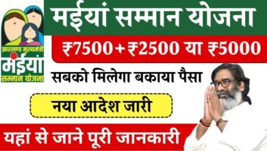 Maiya Samman Yojana Payment Update