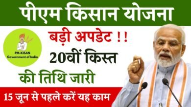 PM Kisan Yojana 20th Installment
